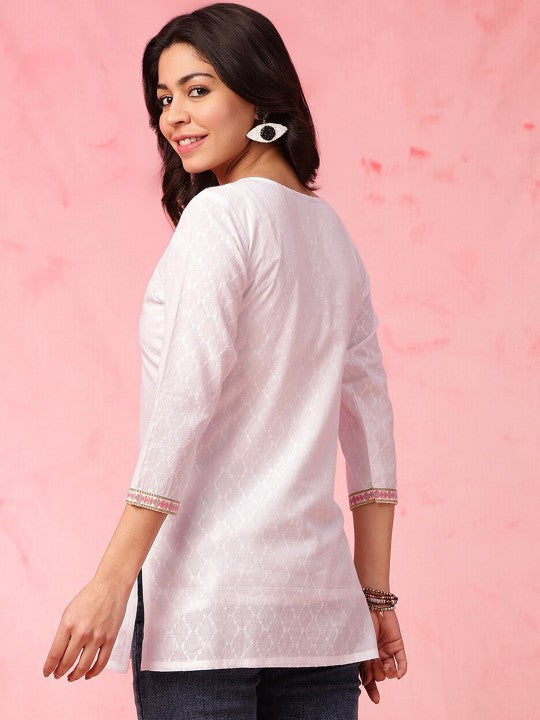 Women thread work kurta