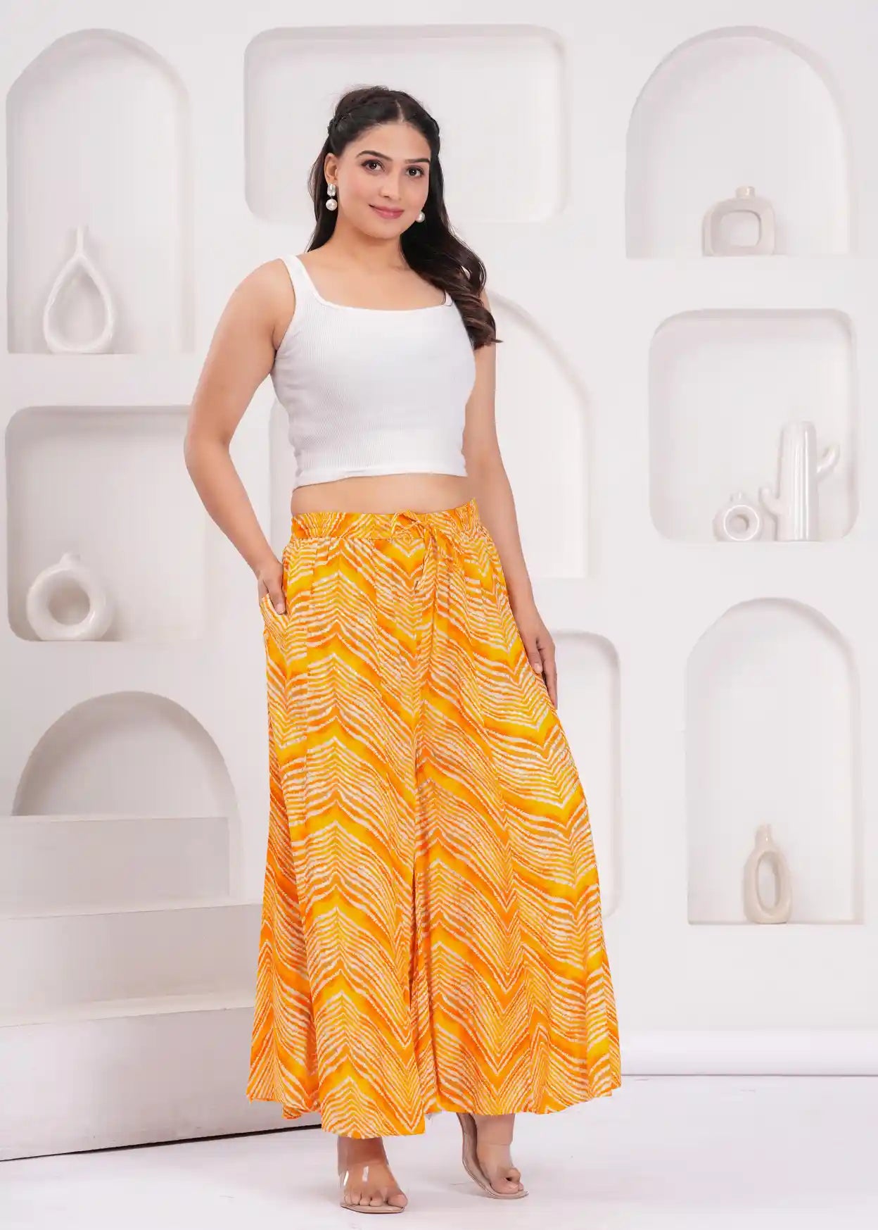 Floral Print Sharara