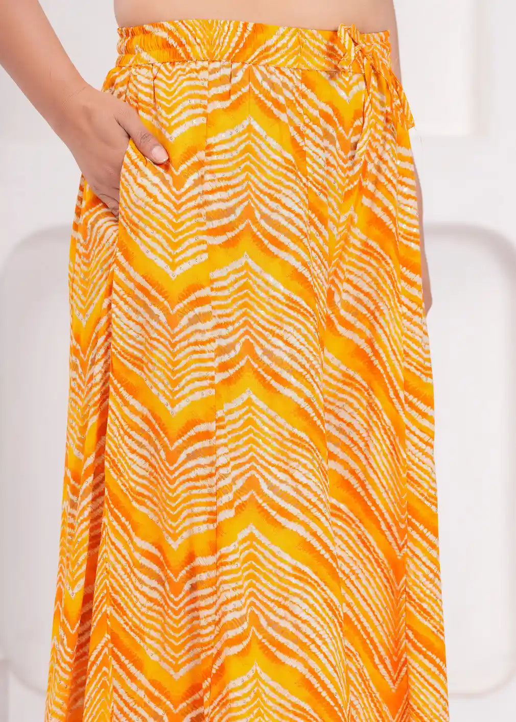 Floral Print Sharara