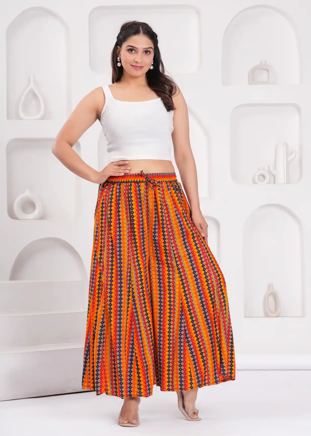 Floral Print Sharara
