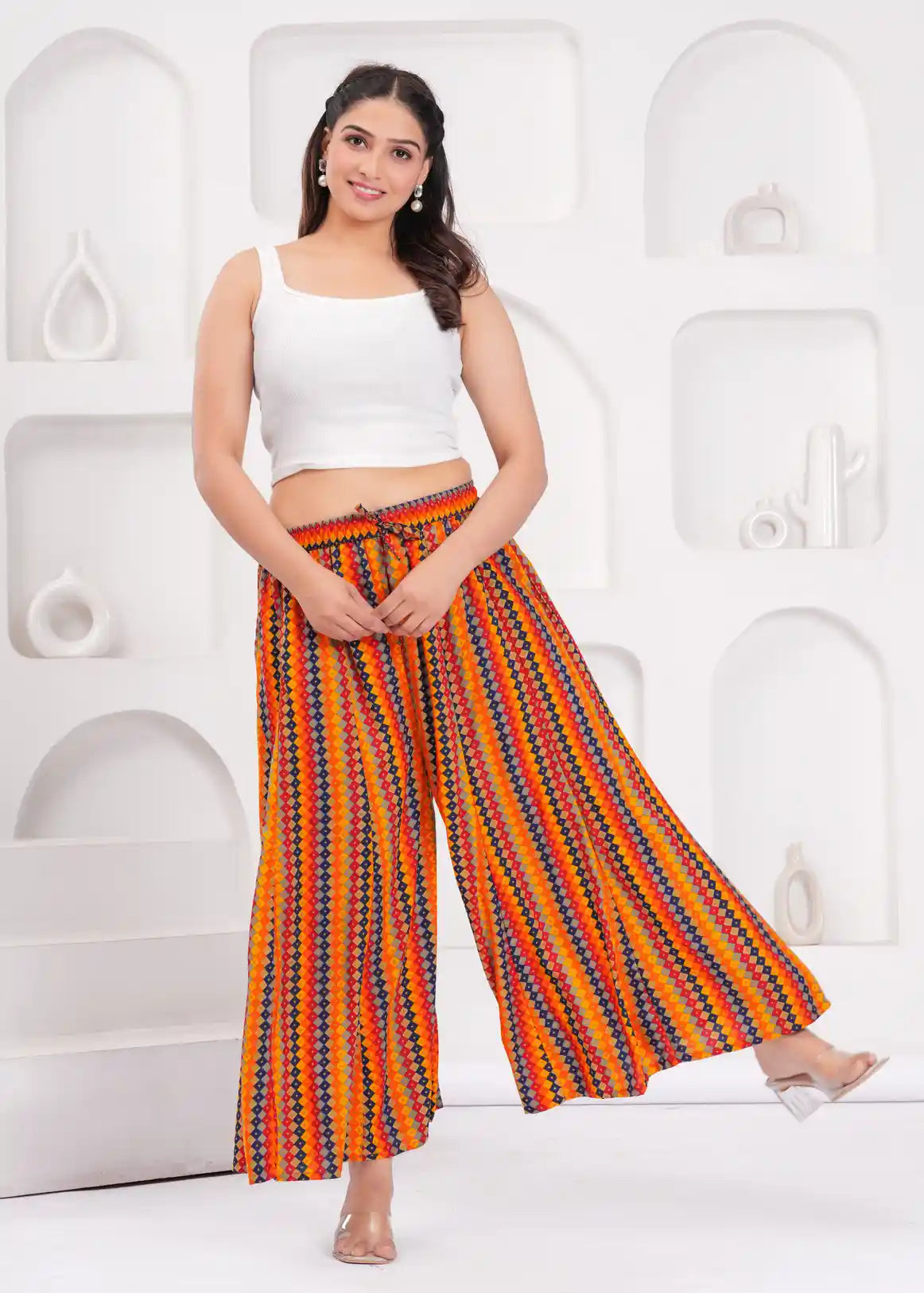 Floral Print Sharara