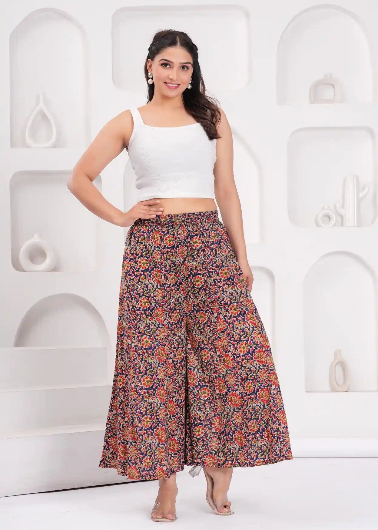 Floral Print Sharara
