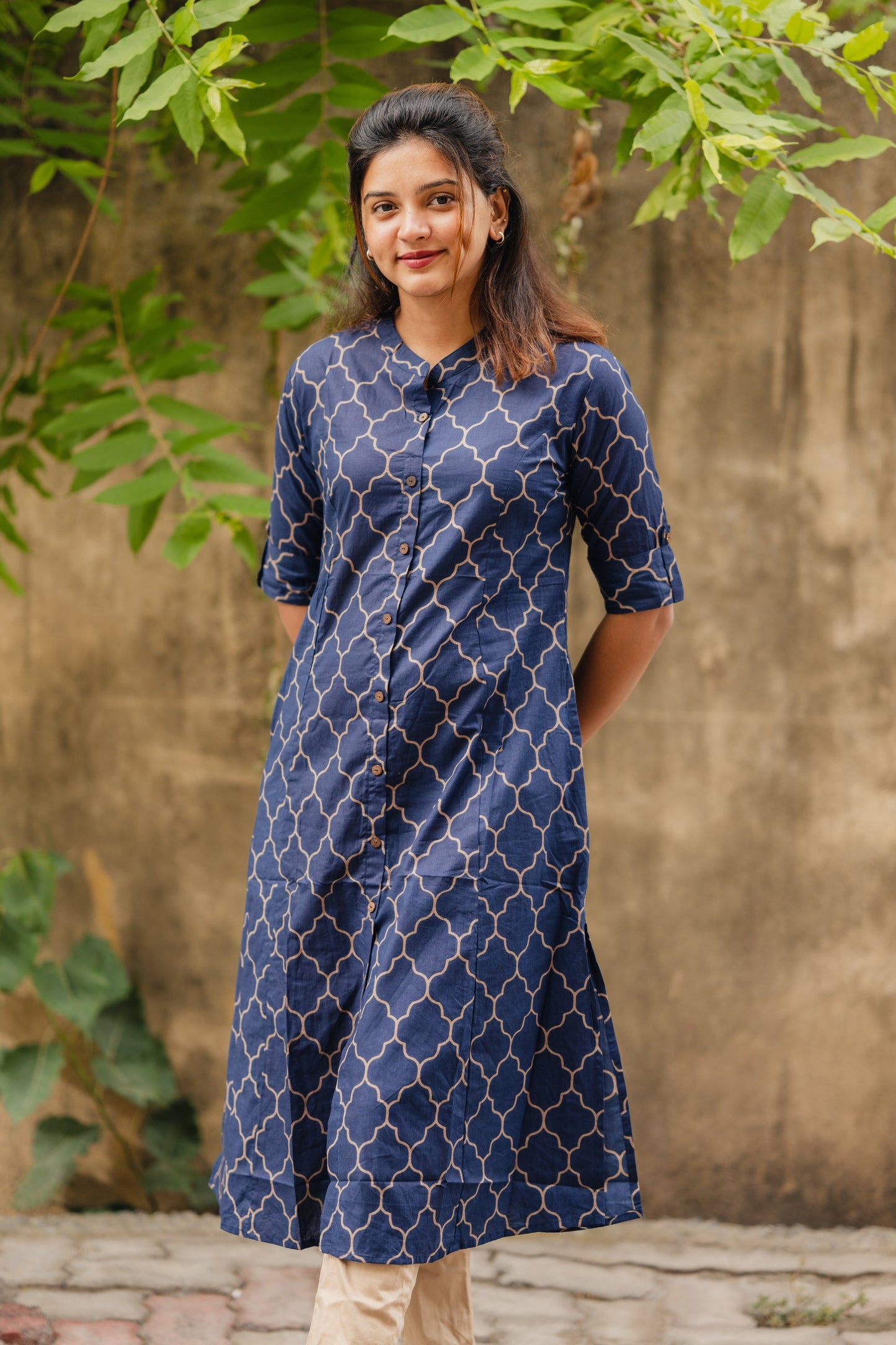 Royal blue kurti