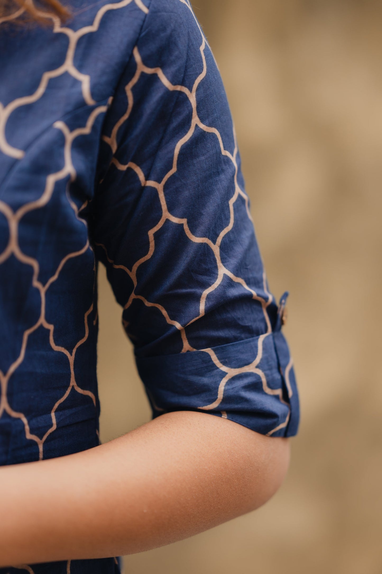 Royal blue kurti