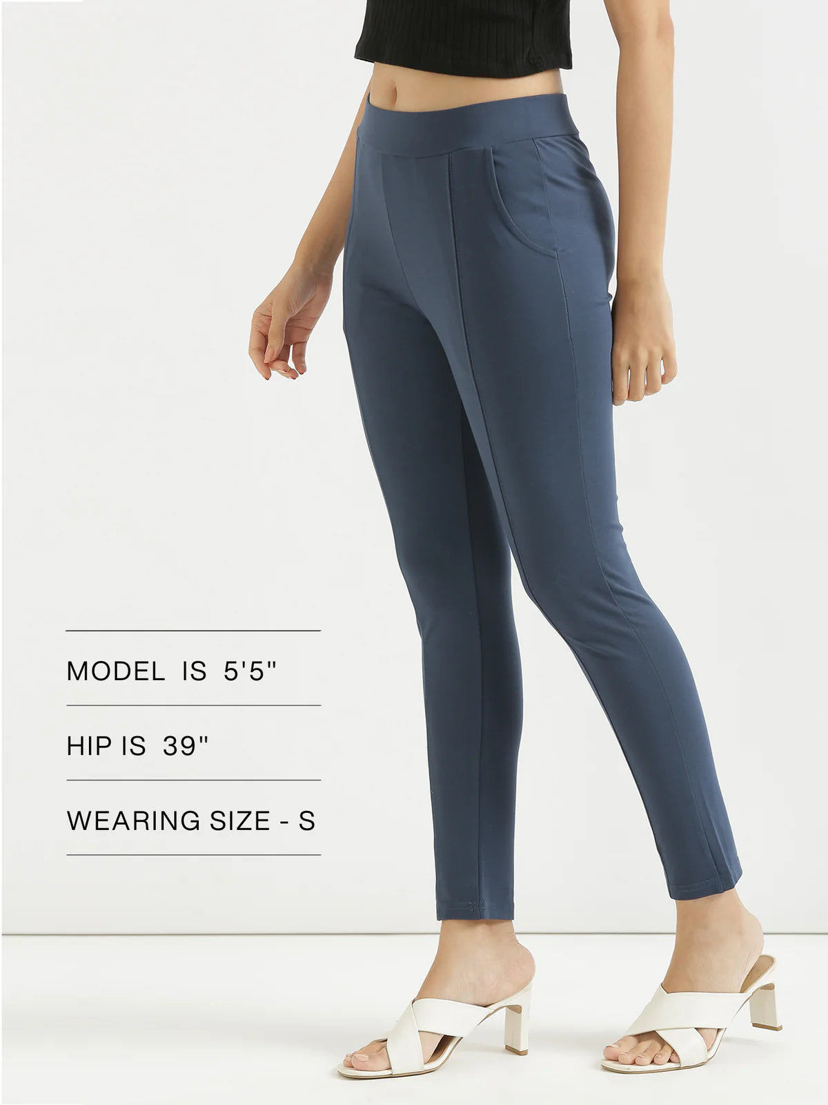 Royal Blue Stretchable Pants